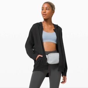 Lululemon Set Aside Zip Up Hoodie Sweatshirt Black